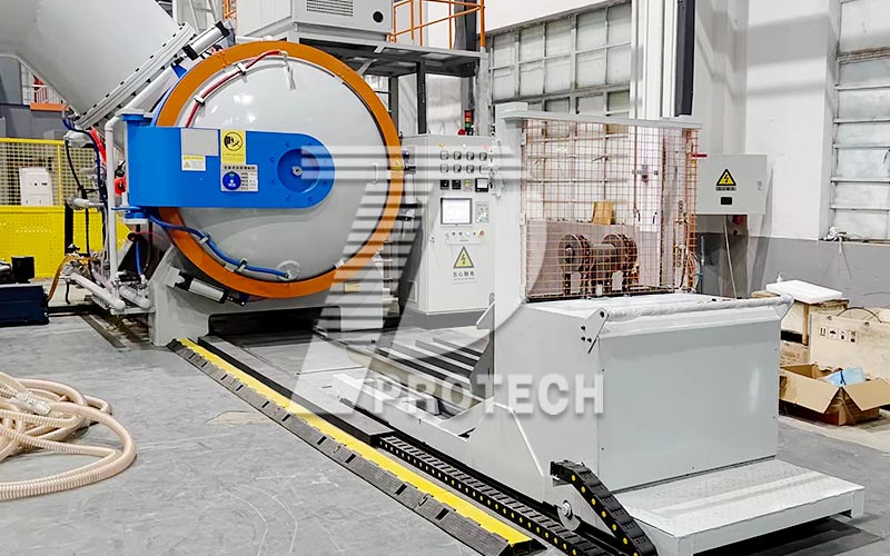 вакуумная газовая закалочная печь